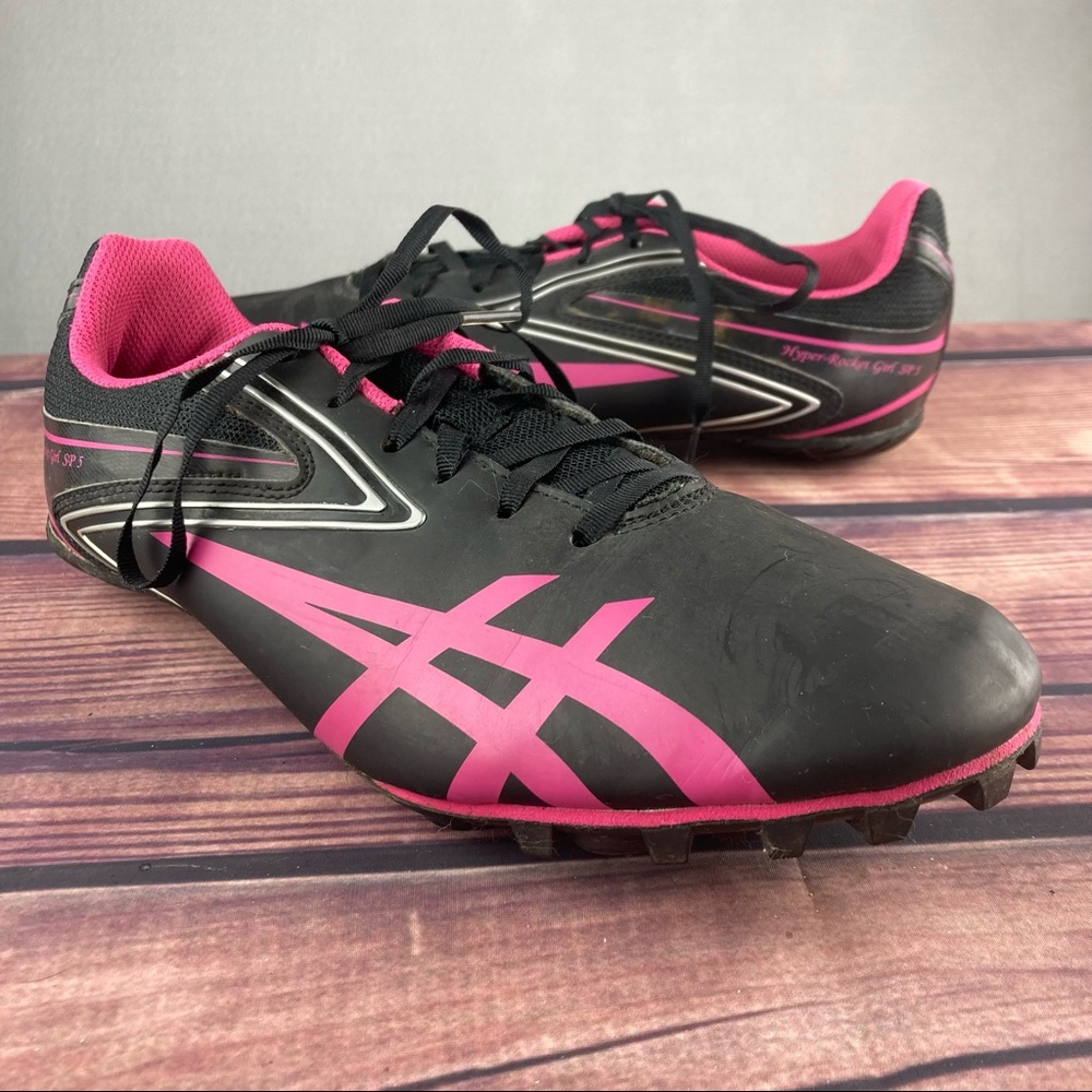 ASICS Womens Size 9 Hyper Rocket Girl SP5 Track And Field Shoes Black An…